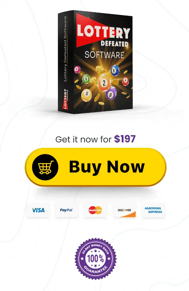 Lottery Defeated Software™ Price And Buy Label